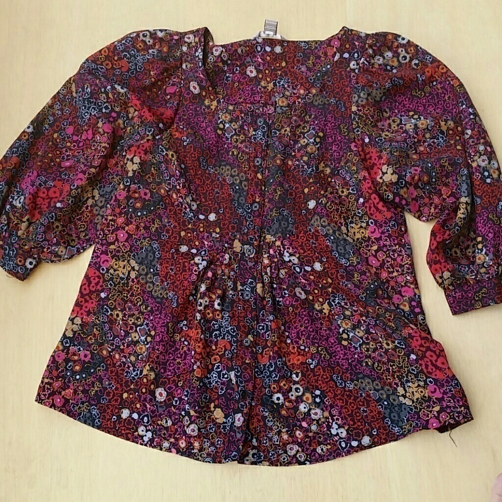 White Stag Button Down Blouse